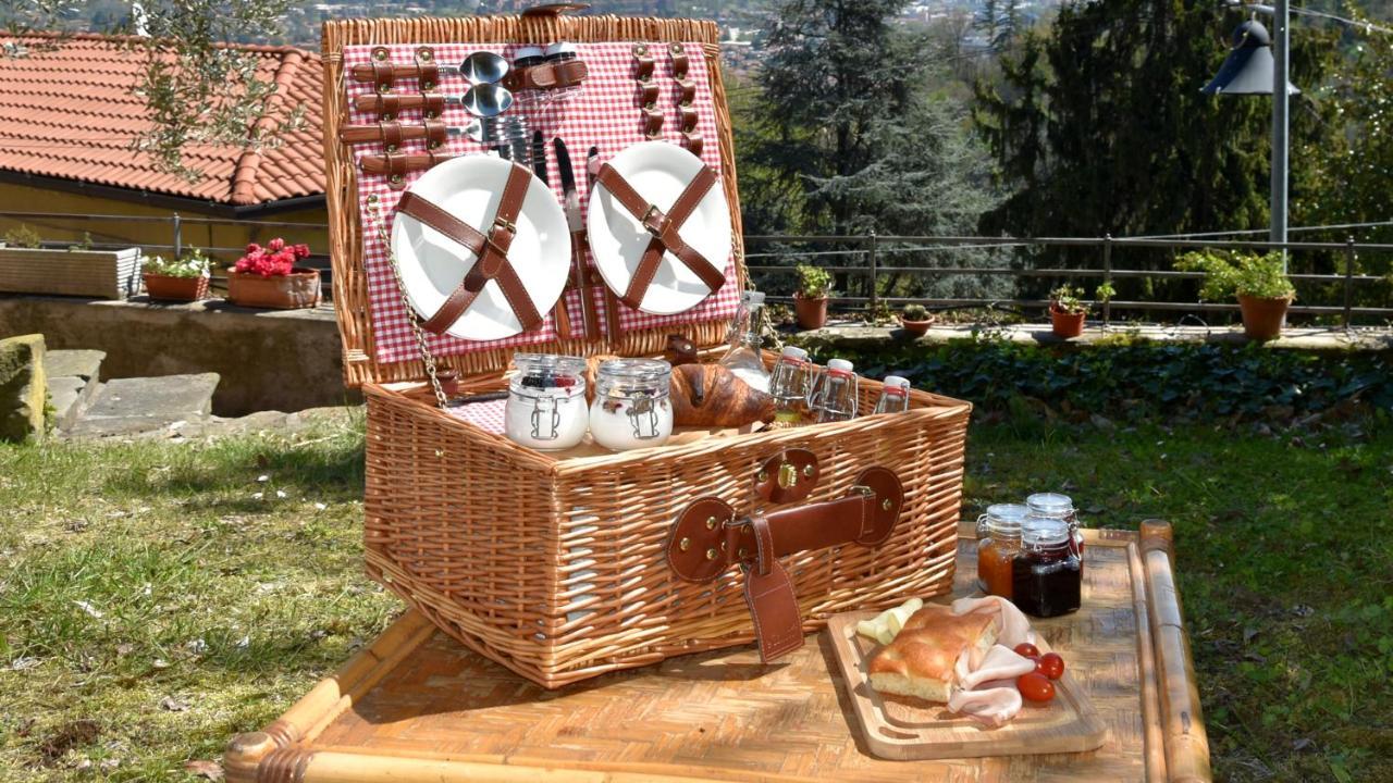 Il Giardino Di Berbech Citta Alta - Castagno Lägenhet Bergamo Exteriör bild